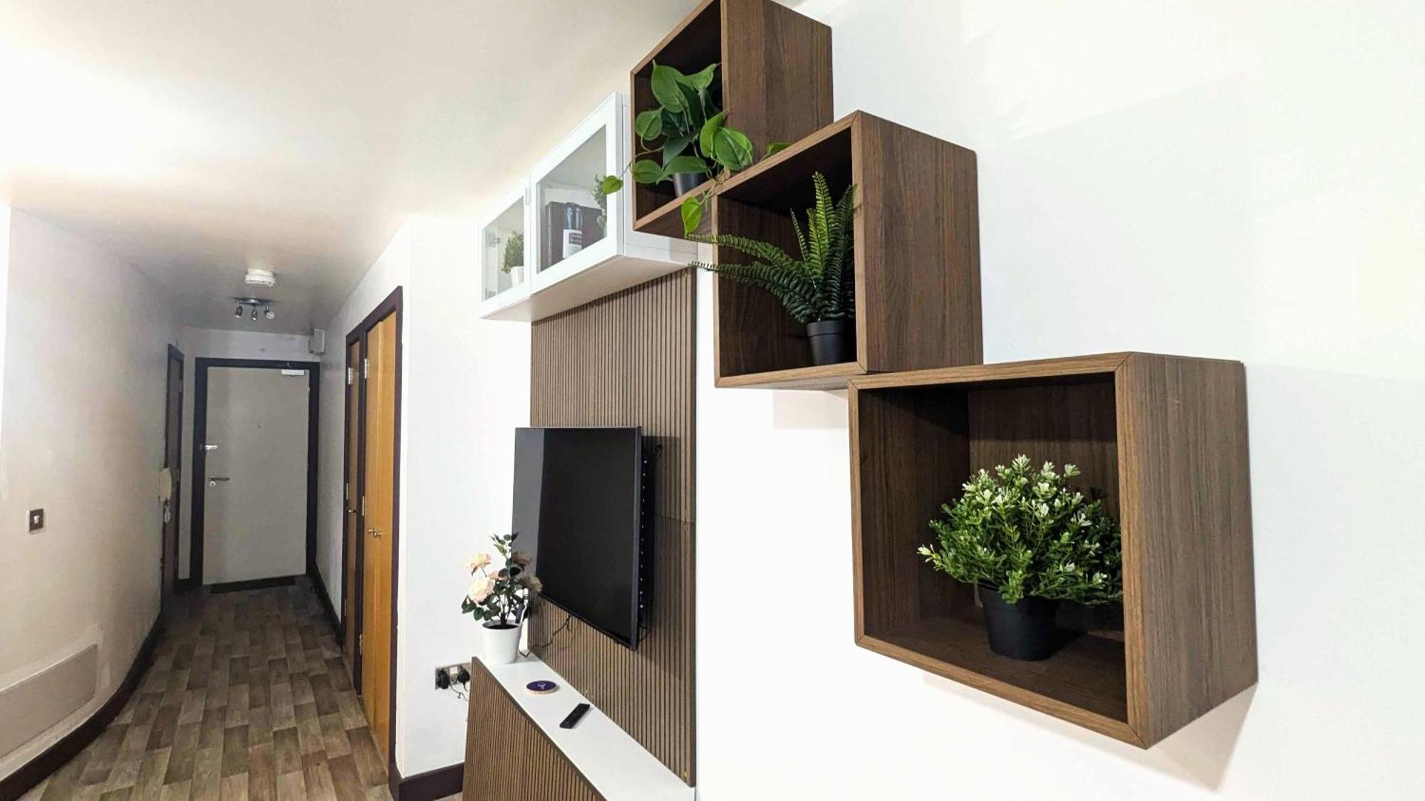 Luxurious Birmingham City Apartment Eksteriør billede