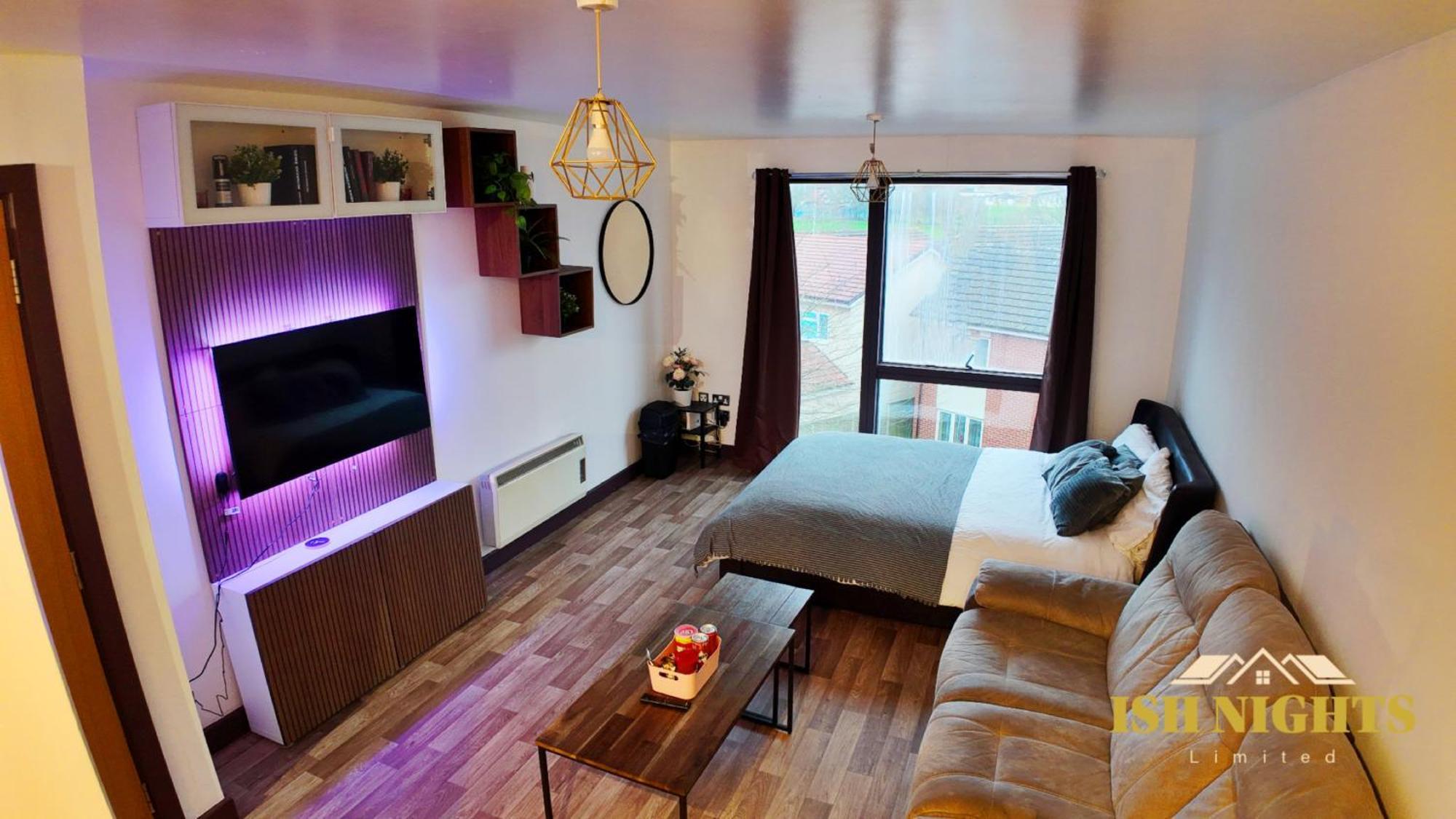 Luxurious Birmingham City Apartment Eksteriør billede